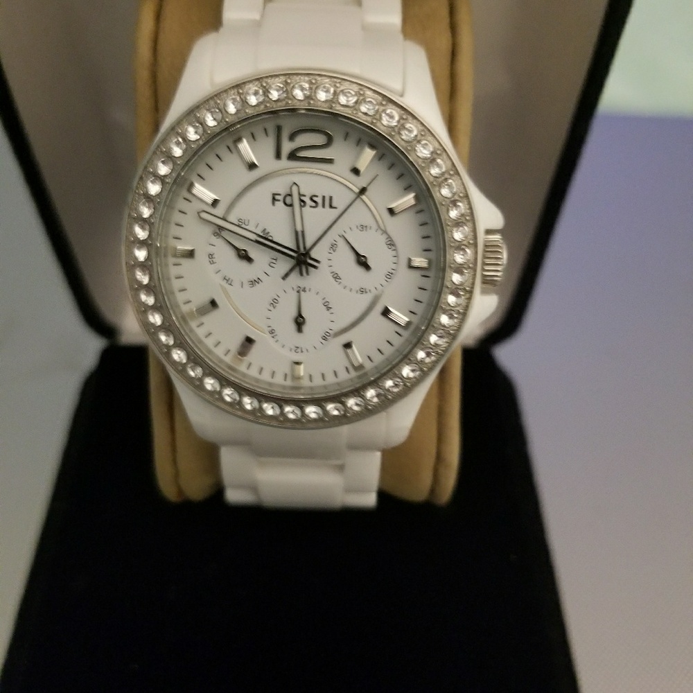 Fossil ceramic watch